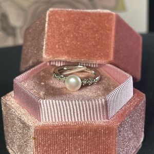 Pearl Silver Ring